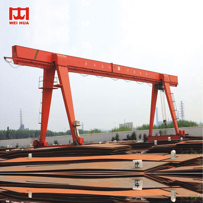 Spanwijdte 12m - 30m Enige Kraan van de Straalbrug 25 Ton Gantry Crane For Concrete-Fabriek