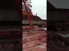 de brugkraan van de fabrieks videobundel