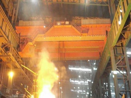 Dubbele Balk LuchtStaalfabriek Crane For Steel Mill Workshop
