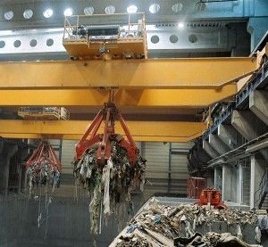 A5 A6 A7 A8 Double Beam Eot-kraan 18 m heffen met open lierwagen