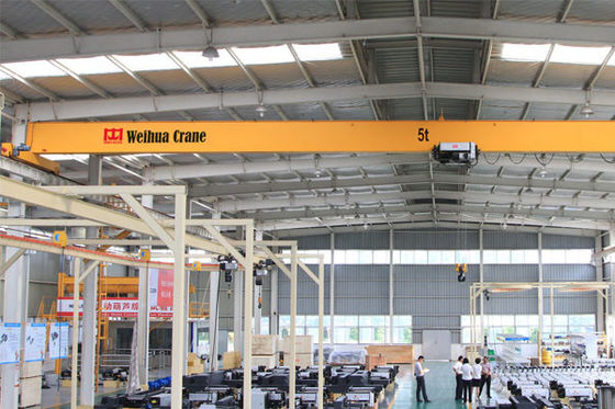 3 - 32 Ton Single Girder Overhead Crane voor Pakhuis AC380V