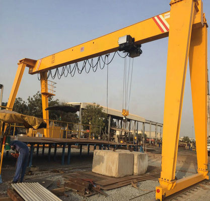 1 - 500 ton FEM DIN BS Europese standaard single beam gantry crane