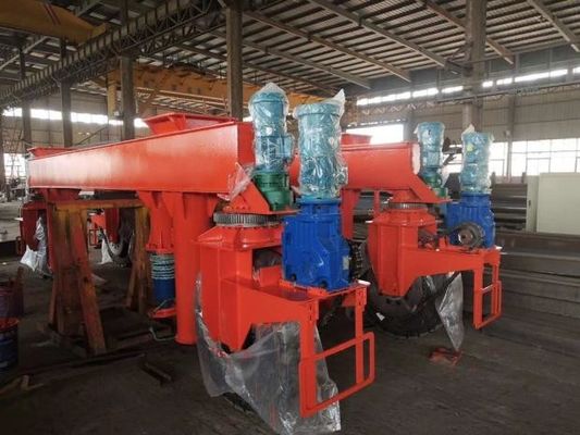 5 - 500 ton capaciteit RTG kraan elektrische dubbele balk rubber band grendelkraan