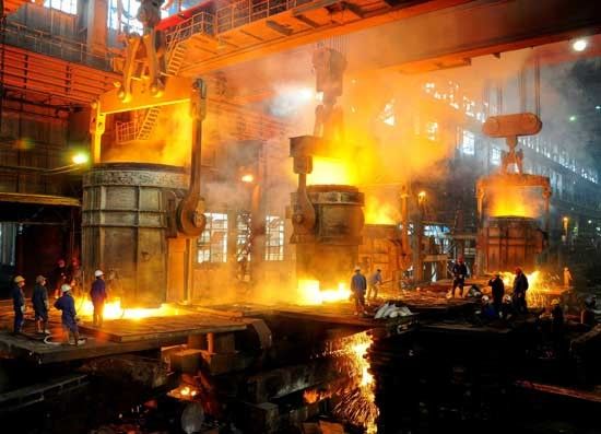 Hoog - kwaliteitsqdy model elektrische Luchtcrane for steel mill heavy plicht
