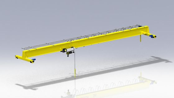 Workshop 2 ton 3,2 ton Lucht Reizende Kraan 7.5~25.5m Spanwijdte Hoge Veiligheid