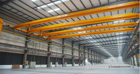5 ton 10 Ton 16 van het de Kraanq235b Pakhuis van Ton Single Beam EOT de Brugkraan