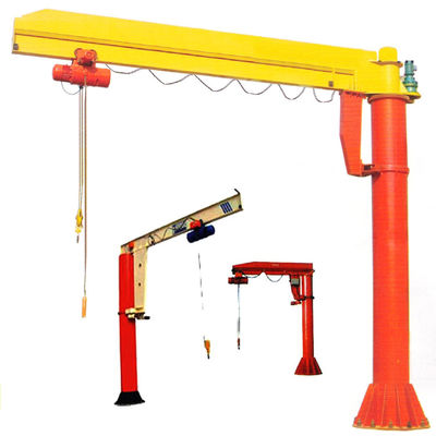 2 Ton Electric Hoist Jib Crane lichtgewicht voor werkstation gemakkelijk gebruik bespaart tijd