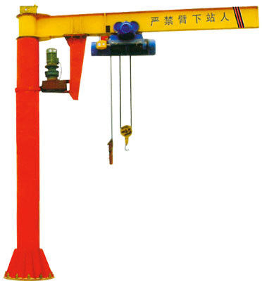 Workshop 360 Graad500kg 1T 2T 5T Vloer - opgezette Zwenkende Cantilever Jib Crane