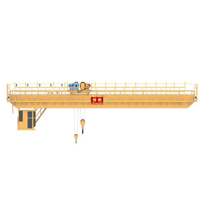 ISO elektro Dubbele de Balkbrug Crane With Open Winch Trolley van 20 tonschneider