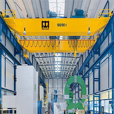 ISO elektro Dubbele de Balkbrug Crane With Open Winch Trolley van 20 tonschneider