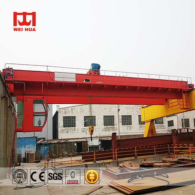 A5-A8 dubbele Balk 20 Ton Overhead Cranes-QD Type met Open Krukkarretje