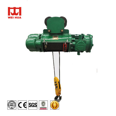 CD Type 1 - 10 Ton Wire Rope Hoist Traveling voor het Opheffen 10m/Min