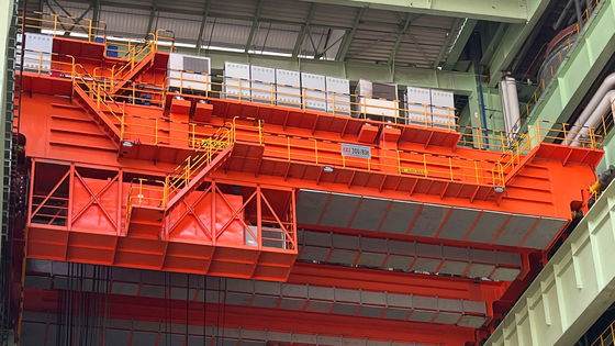 De metallurgische Dubbele Kraan van de Balkbrug 160 Ton Spanwijdte 18m het Opheffen Hoogte 32m